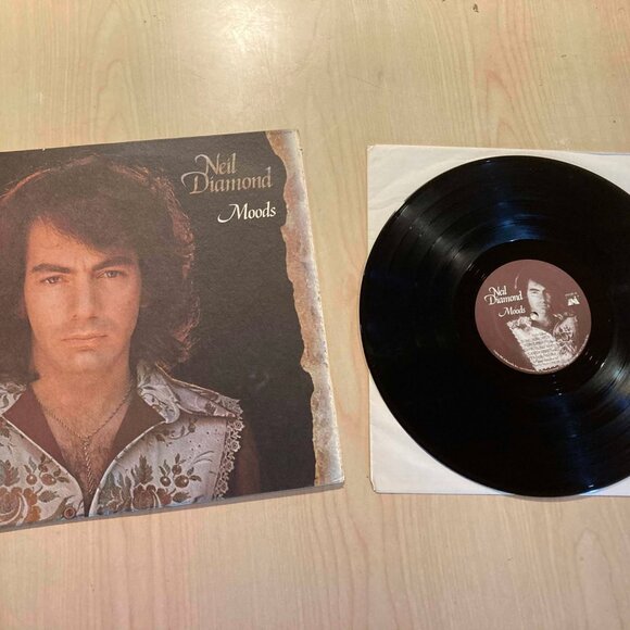 NEIL DIAMOND 1972 MOODS 33 VINYL LP RECORD EXCELLENT - Picture 1 of 2